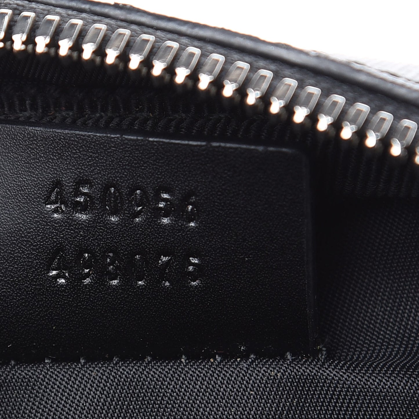 GG Supreme Monogram Web Belt Bag Black