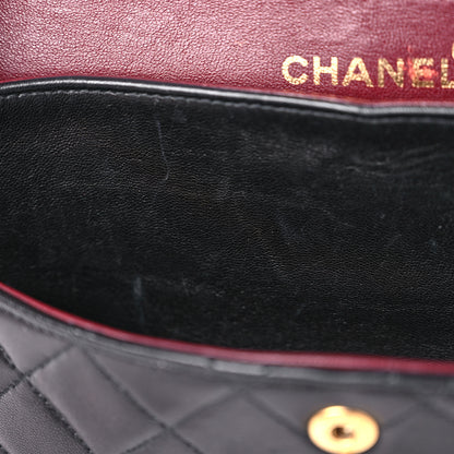 Chanel Lambskin Quilted Small Double Flap Black 15 of 24