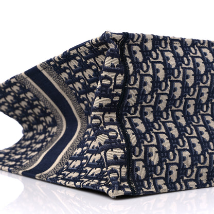 Christian Dior Oblique Large Book Tote Blue Multicolor 8 of 11