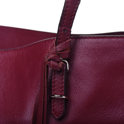 Balenciaga Veau Papier Classic Silver Hardware A4 Zip Around Tote Rouge Pourpre 27 of 38