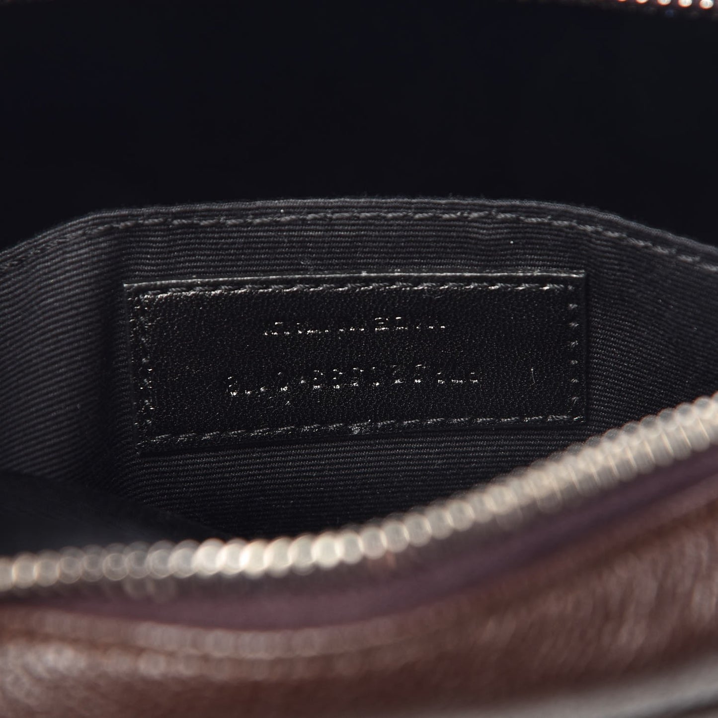 Lambskin Monogram Small Lou Camera Bag Black Tulipe