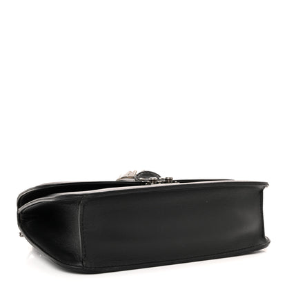 Valentino Garavani Vitello Medium Glam Lock Rockstud Flap Black 4 of 10