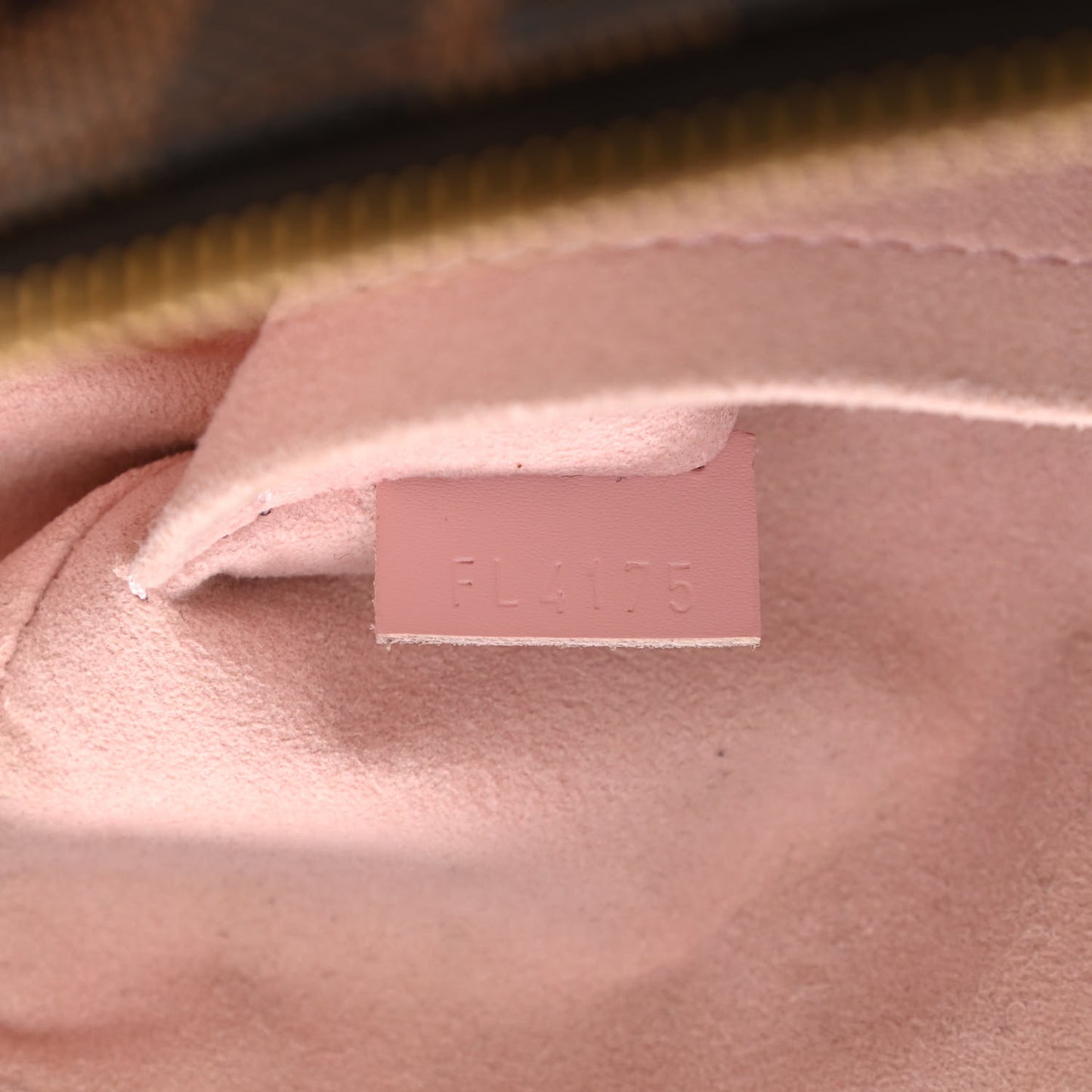 Damier Ebene Caissa Tote PM Rose Ballerine