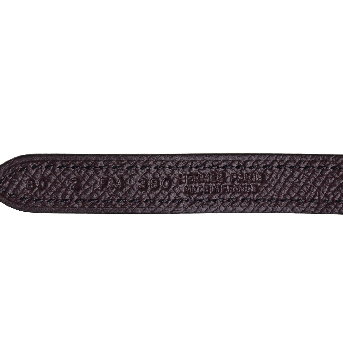 Epsom Swift 13mm Focus Belt 80 Mauve Sylvestre Rouge Sellier
