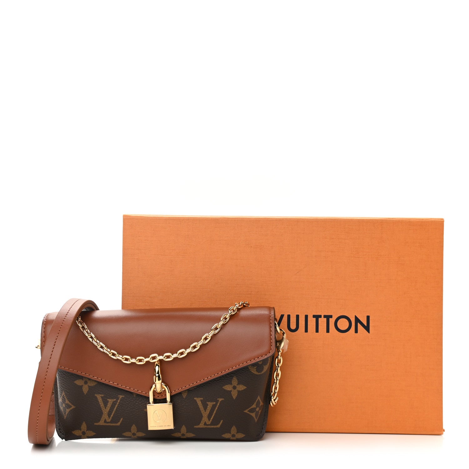 Louis Vuitton Monogram Padlock On Strap Caramel 10 of 10