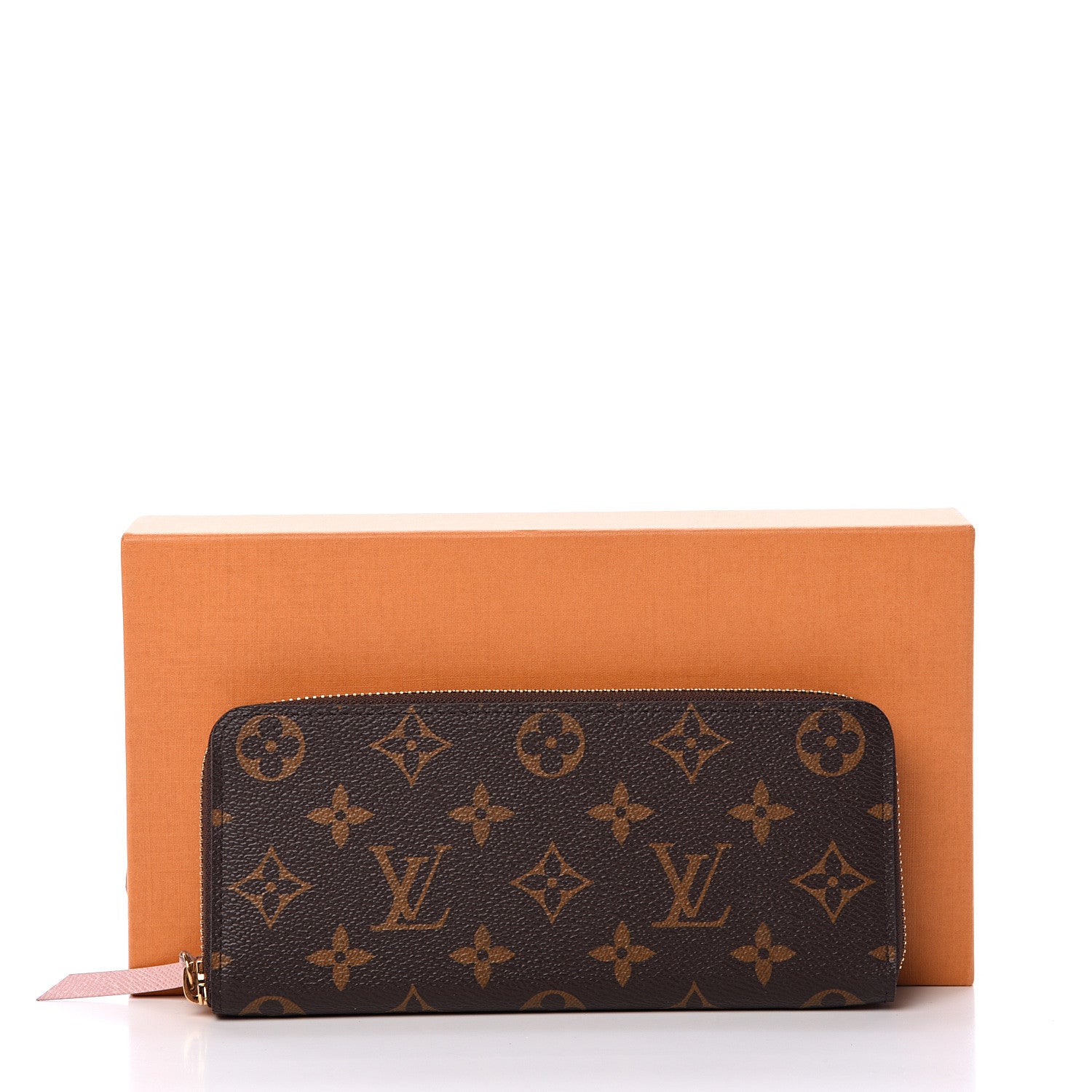 Louis Vuitton Monogram Clemence Wallet Rose Ballerine 7 of 7