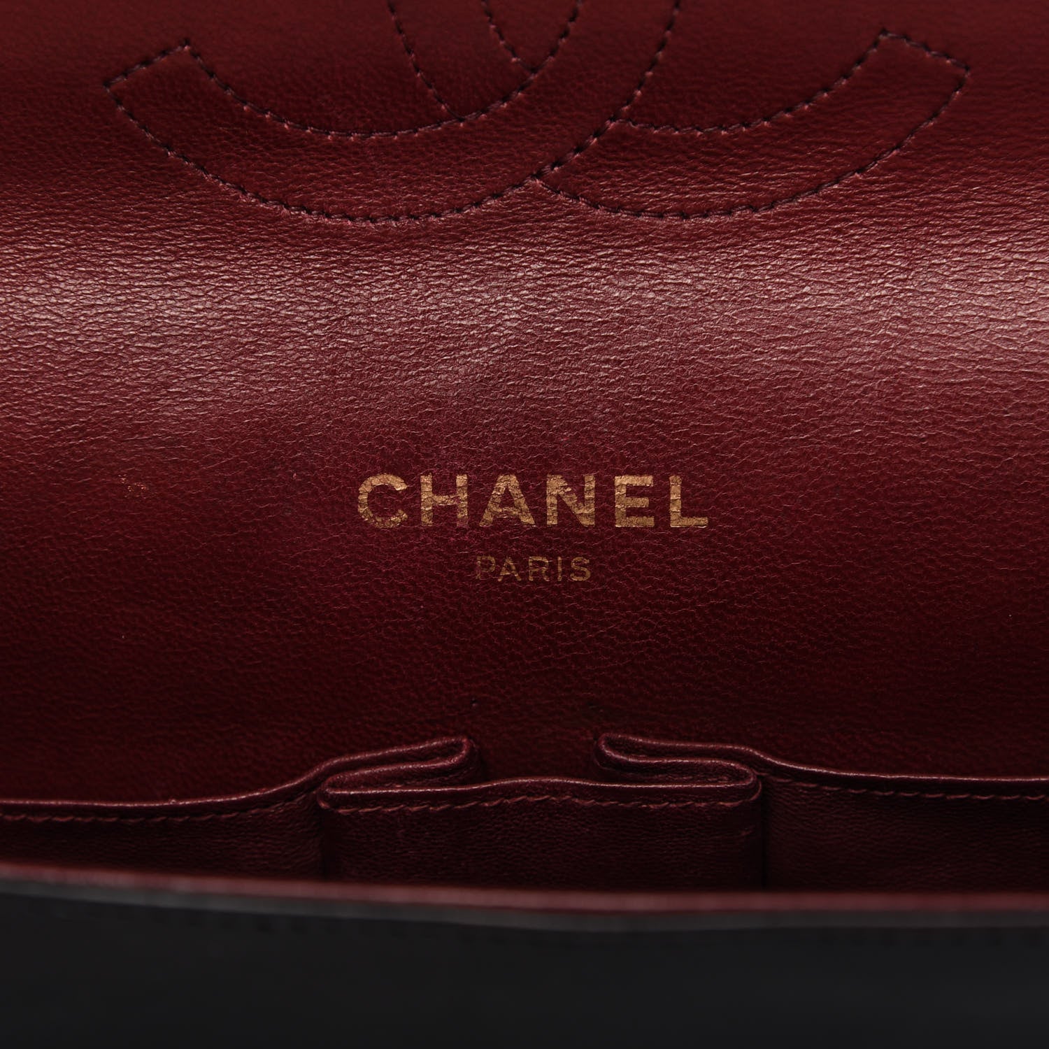 Chanel Lambskin Quilted Medium Bijoux Chain Double Flap Black 8 of 13