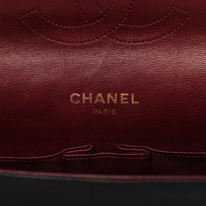 Chanel Lambskin Quilted Medium Bijoux Chain Double Flap Black 8 of 13