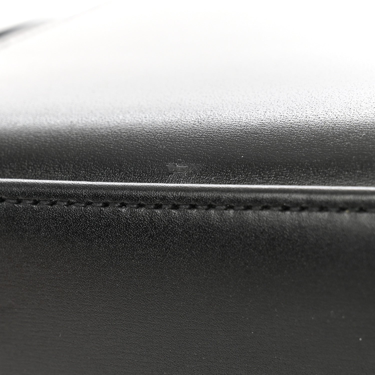 Saint Laurent Calfskin Mini Classic Monogram Cassandra Top Handle Black 12 of 14