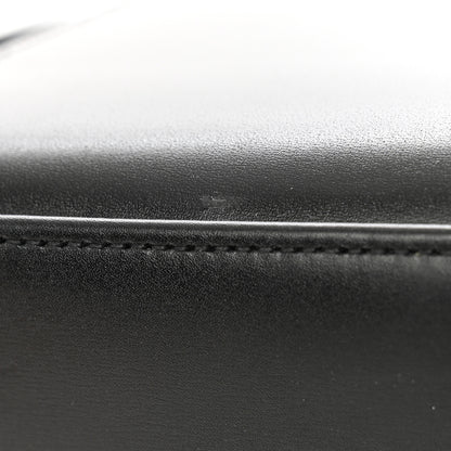Saint Laurent Calfskin Mini Classic Monogram Cassandra Top Handle Black 12 of 14