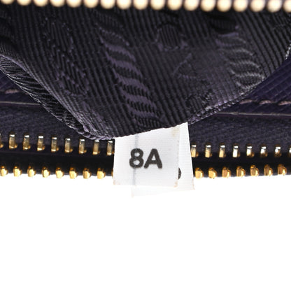 Prada Saffiano Small Galleria Double Zip Tote Uva 2 of 15