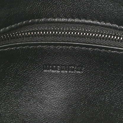 Balenciaga Extra Supple Calfskin Crocodile Embossed Monochrome Small Downtown Shoulder Bag Black 7 of 9