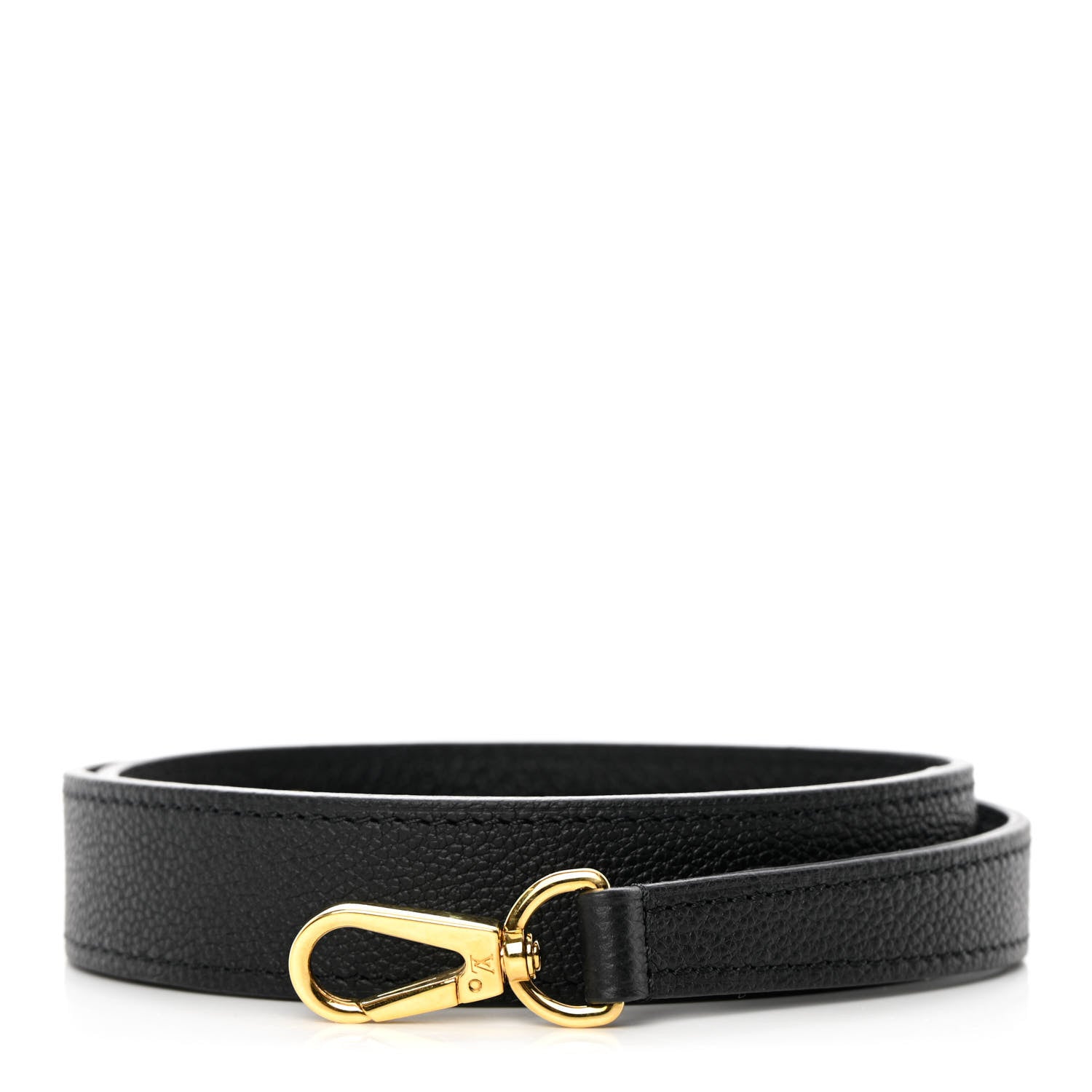 Louis Vuitton Calfskin Bagatelle Shoulder Strap Black 1 of 8