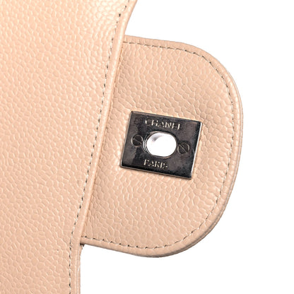 Chanel Caviar Quilted Jumbo Double Flap Beige Clair 18 of 19