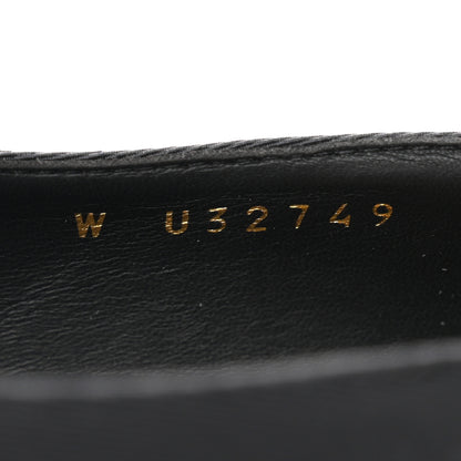 Chanel Grosgrain Cap Toe Uniform Pumps 35 Black 9 of 9