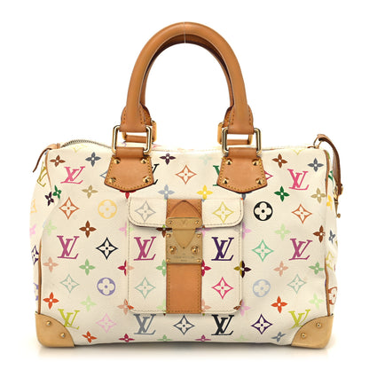 Louis Vuitton Monogram Multicolor Speedy 30 White 1 of 14