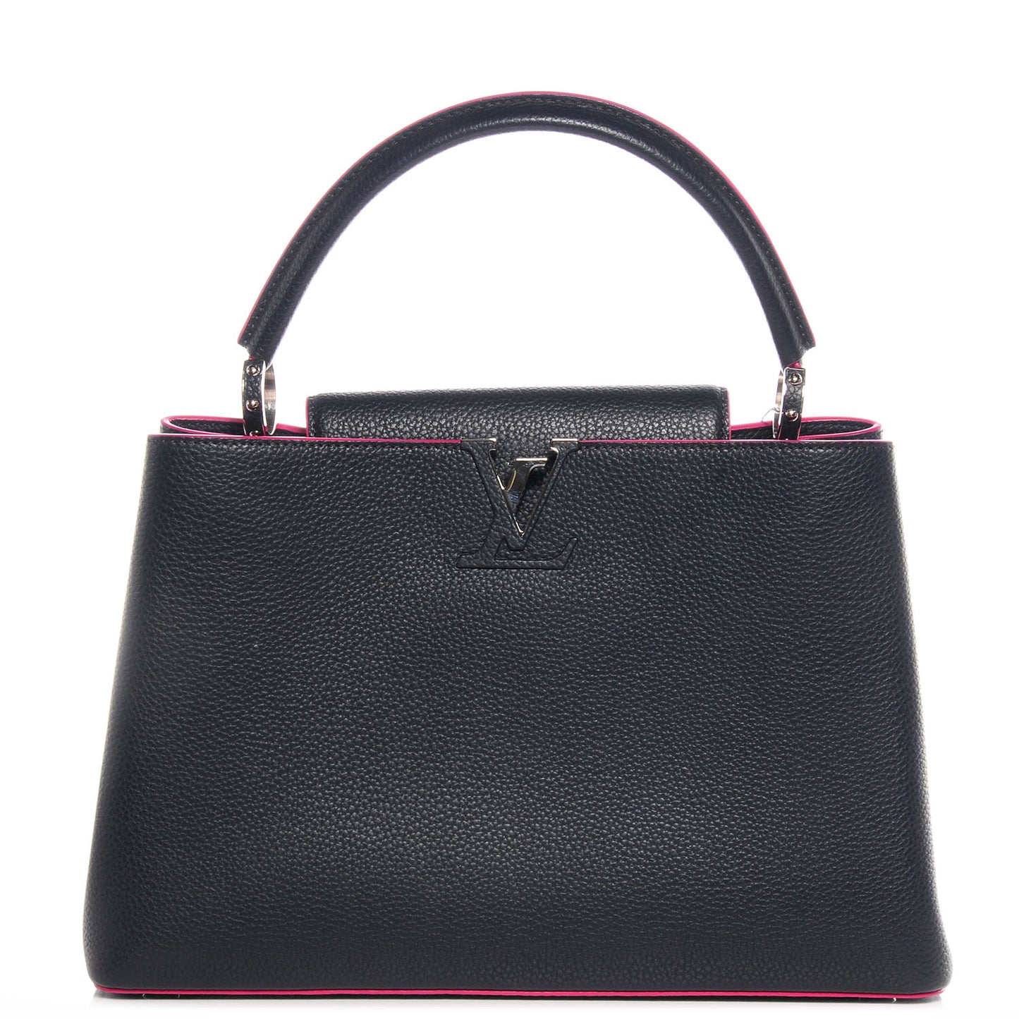 Taurillon Capucines MM Cobalt