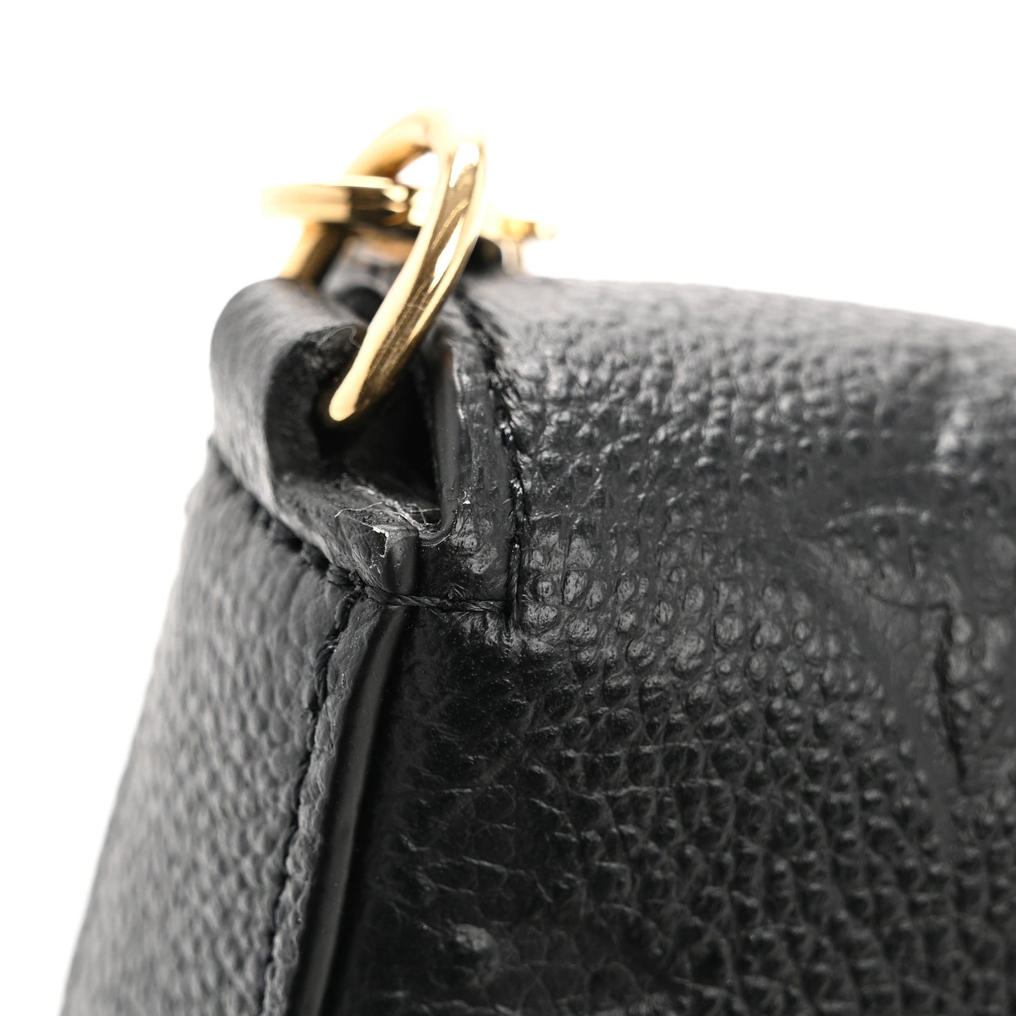 Empreinte Pochette Felicie Chain Wallet Black