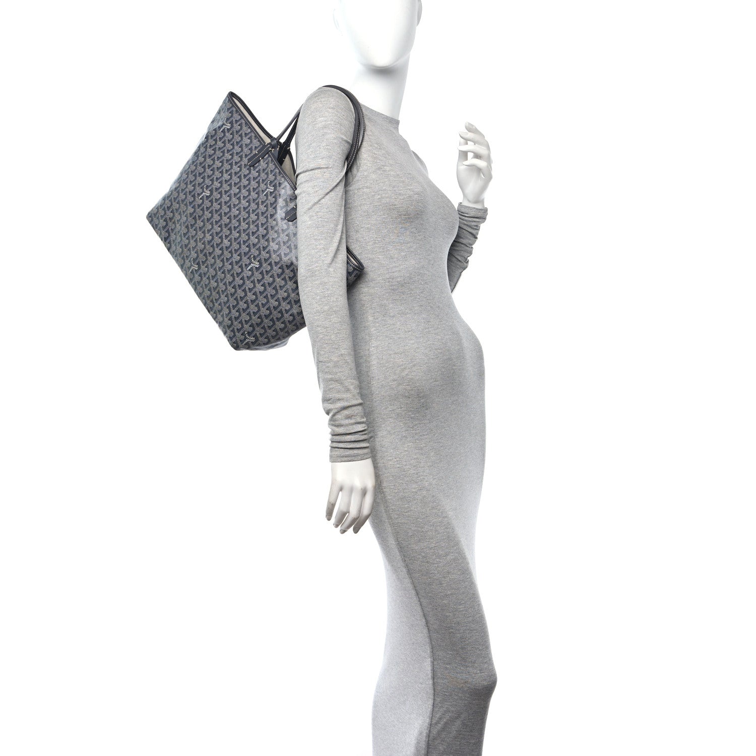 Goyard Goyardine Saint Louis PM Grey 2 of 11