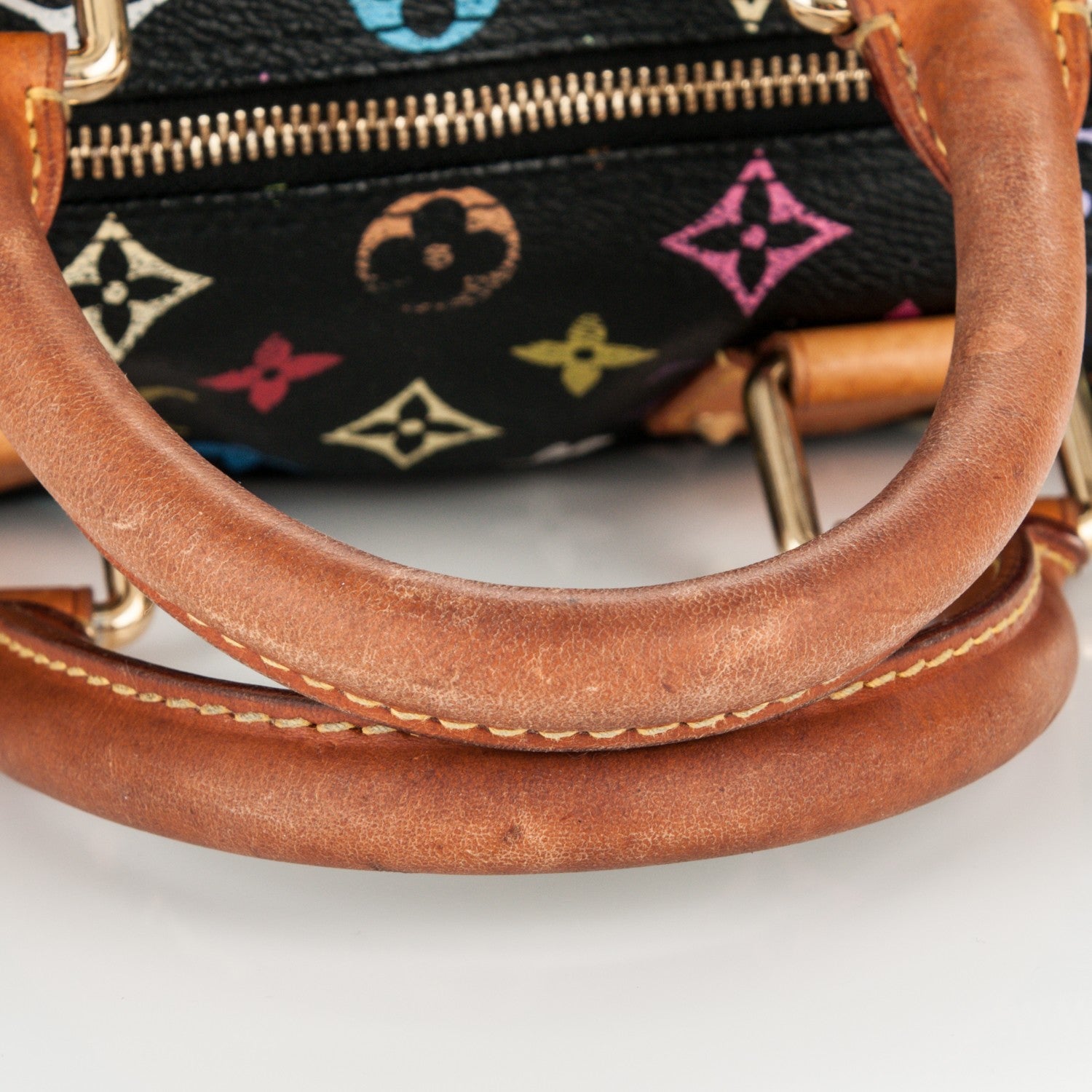 Louis Vuitton Monogram Multicolor Speedy 30 Black 6 of 7