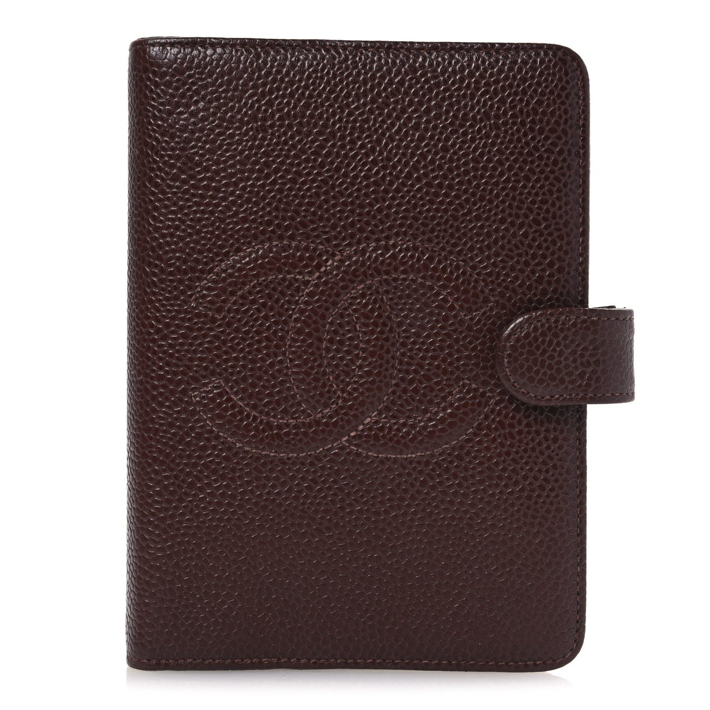 Caviar CC Small Ring Agenda Planner Brown
