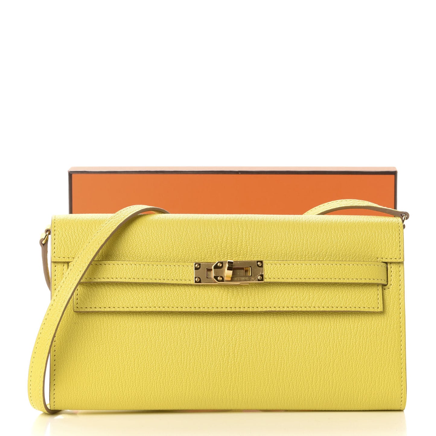 Chevre Mysore Kelly Wallet To Go Lime