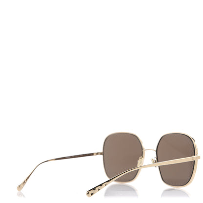 Chanel Square Sunglasses 4252 Gold 3 of 6