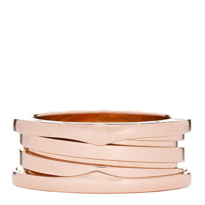 Bulgari 18K Rose Gold B.Zero1 Three-Band Ring 59 8.75 1 of 6