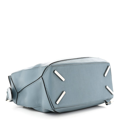 Loewe Calfskin Small Puzzle Bag Stone Blue 4 of 14