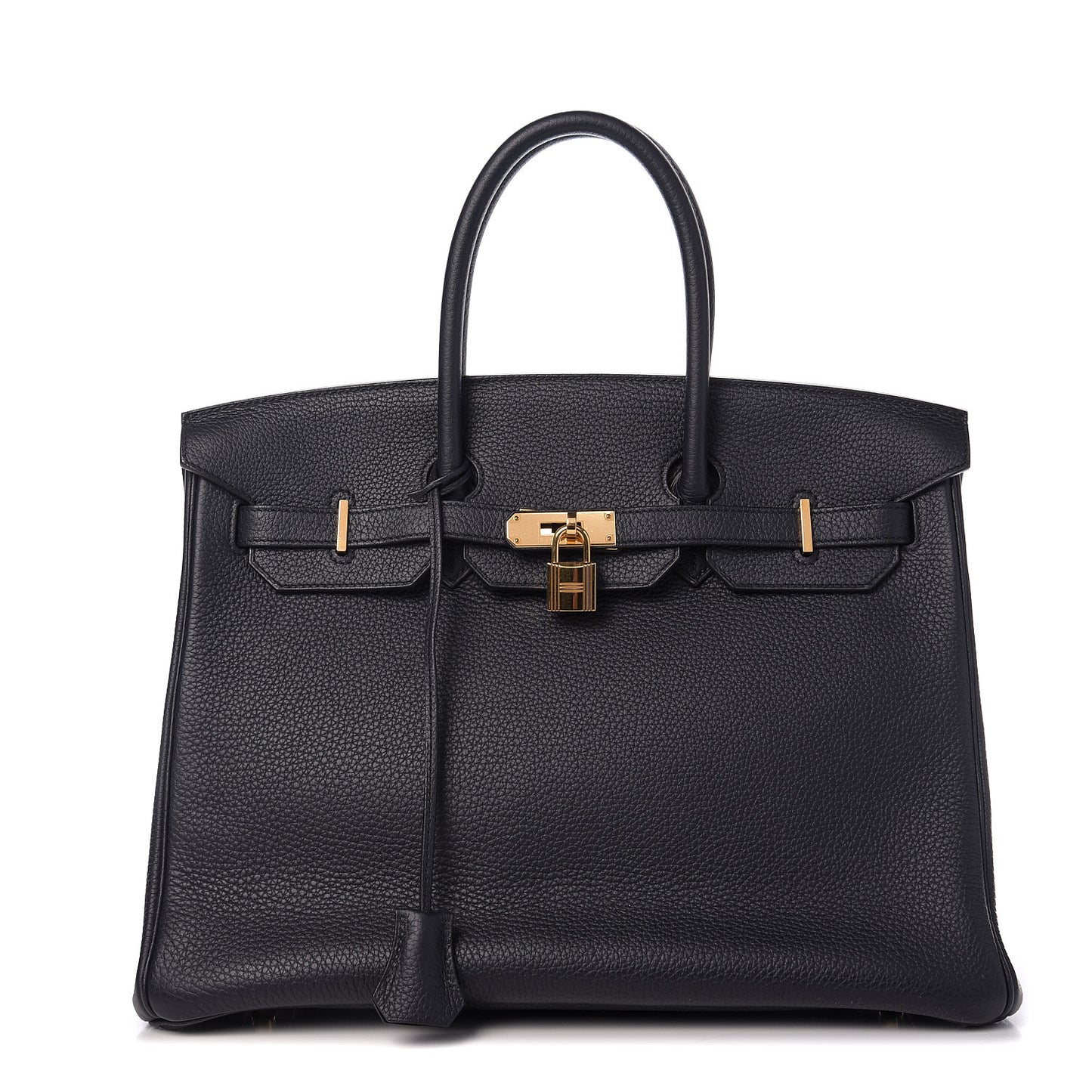 Taurillon Clemence Birkin 35 Bleu Ocean