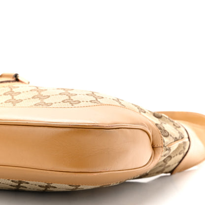Gucci Monogram Web Jackie O Hobo Tan 10 of 16
