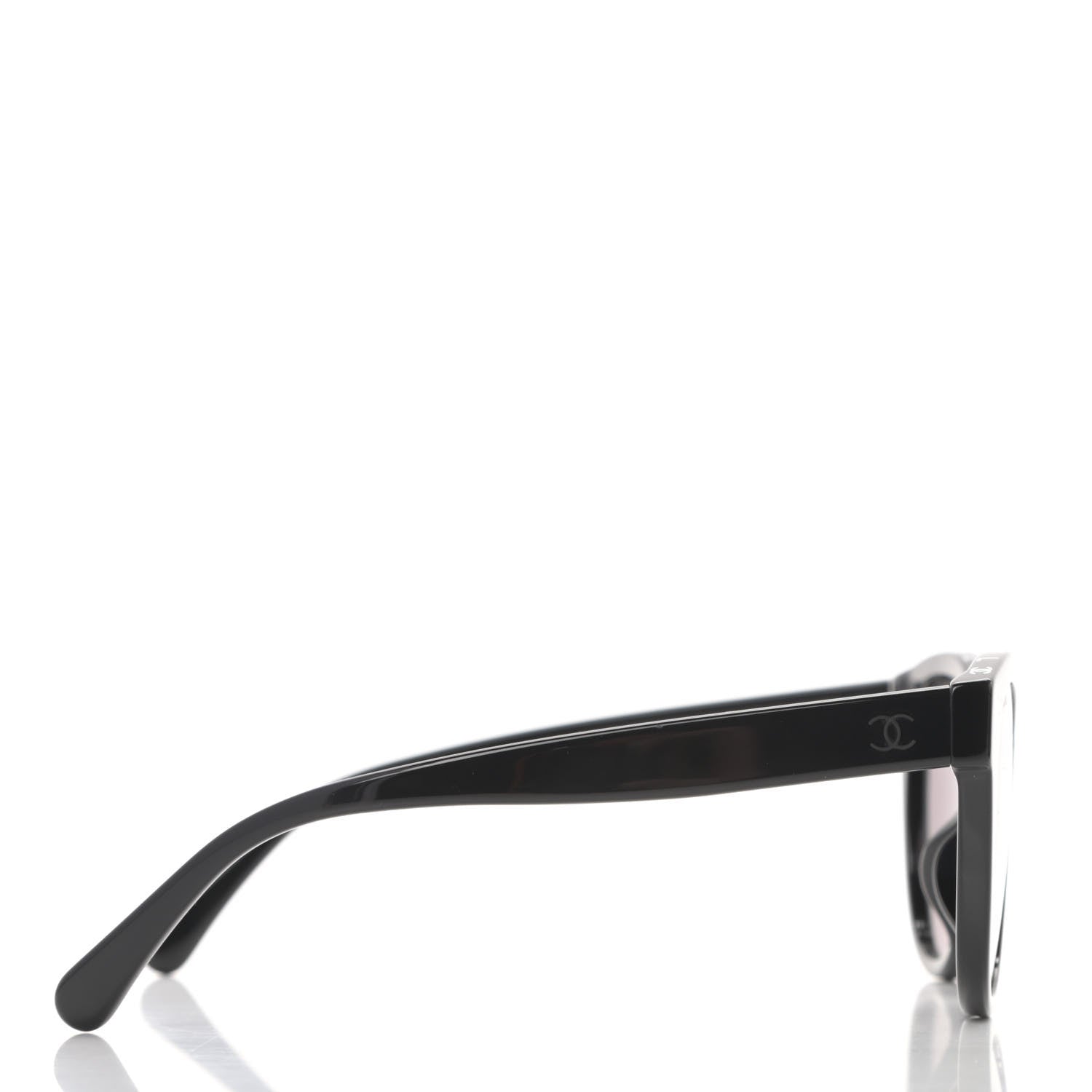 Chanel Acetate CC Butterfly Sunglasses 5414-A Black 3 of 8