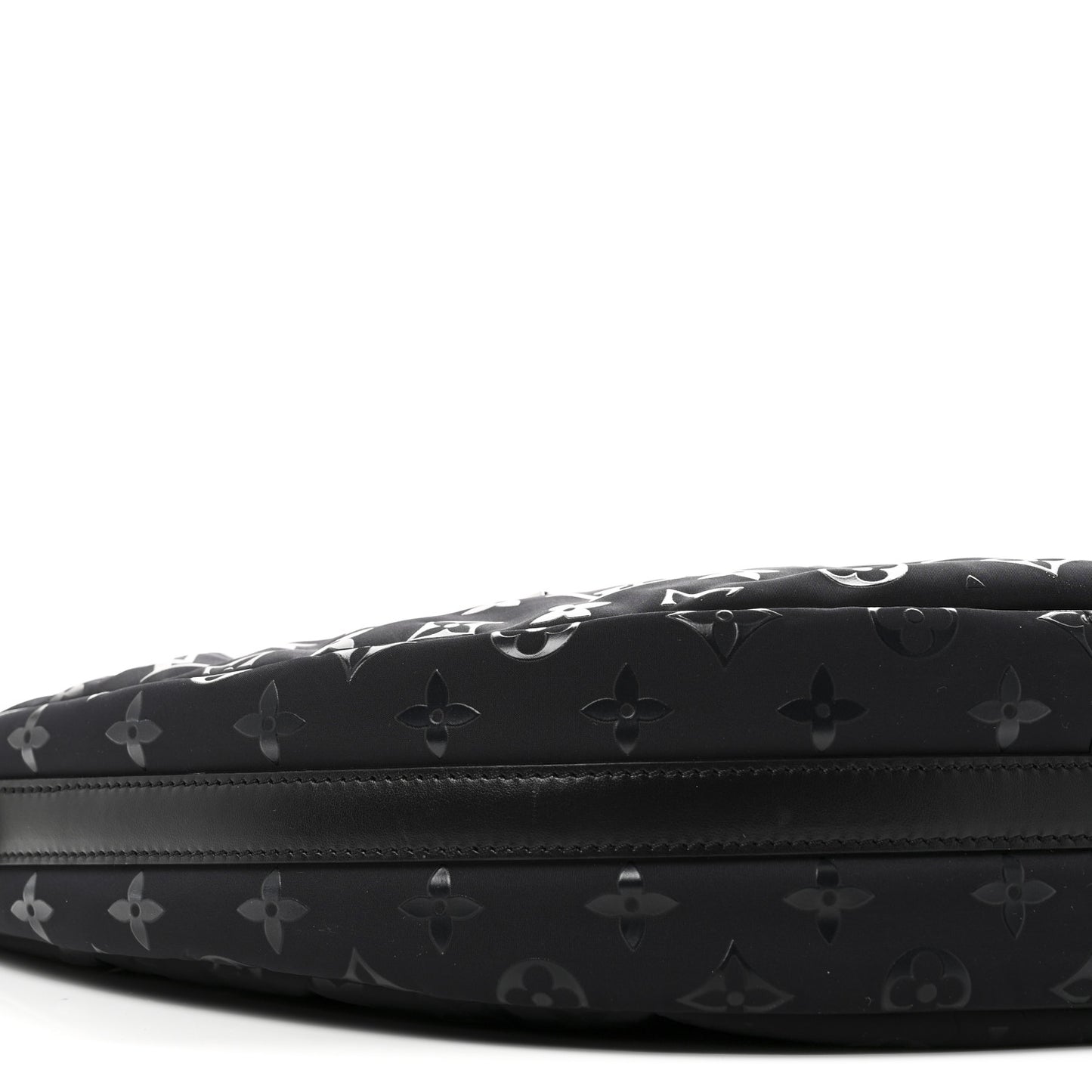 Nylon Monogram Loop Pocket Hobo Polar Night