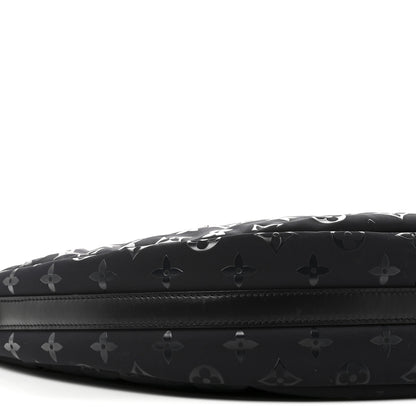 Louis Vuitton Nylon Monogram Loop Pocket Hobo Polar Night 8 of 9