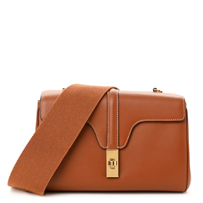 Celine Smooth Calfskin Teen Soft 16 Shoulder Bag Tan 1 of 12