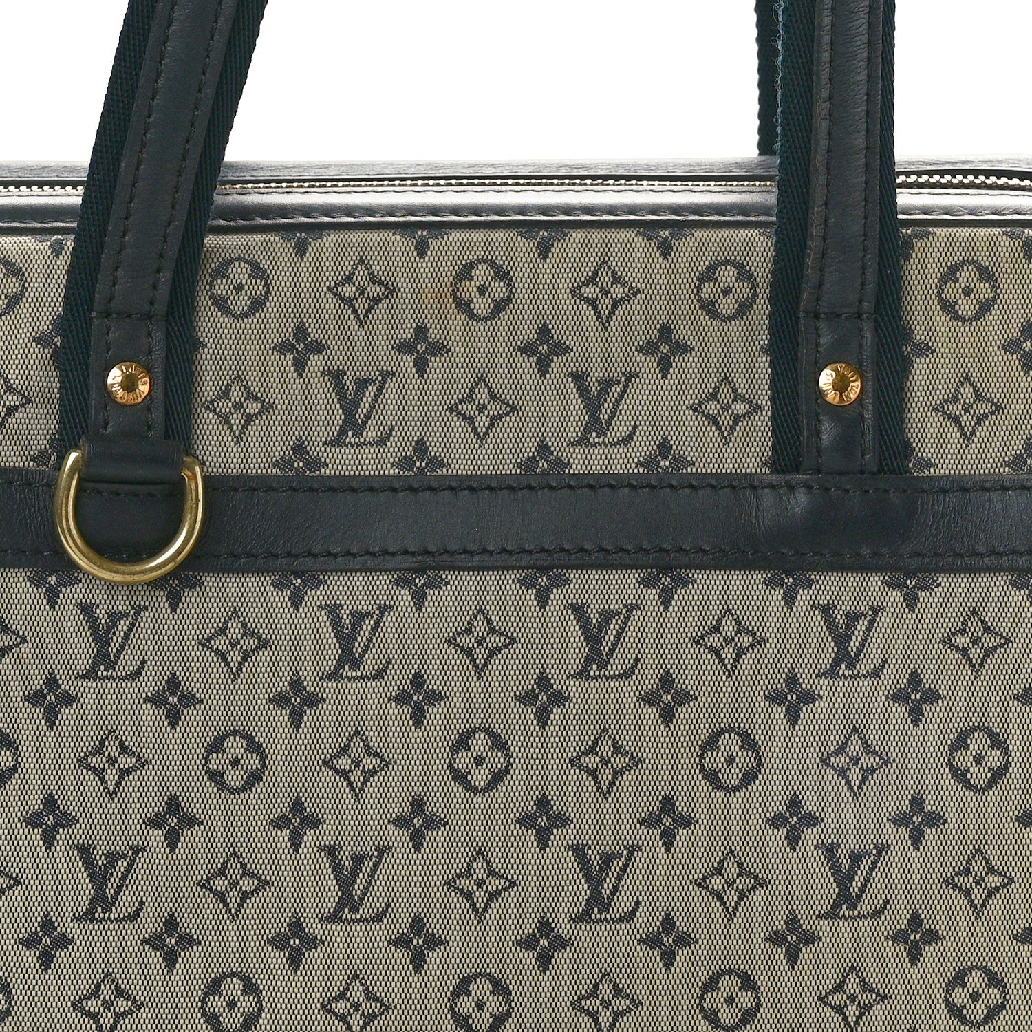 Louis Vuitton Mini Monogram Josephine PM Blue 7 of 11