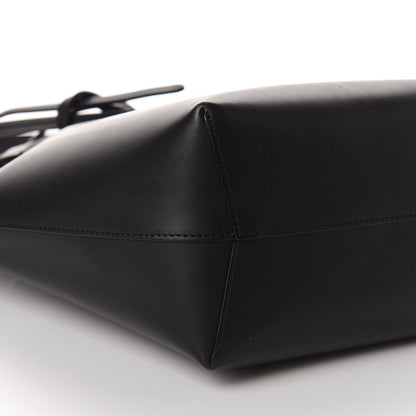 Mansur Gavriel Calfskin Mini Bucket Bag Black Flamma 5 of 20