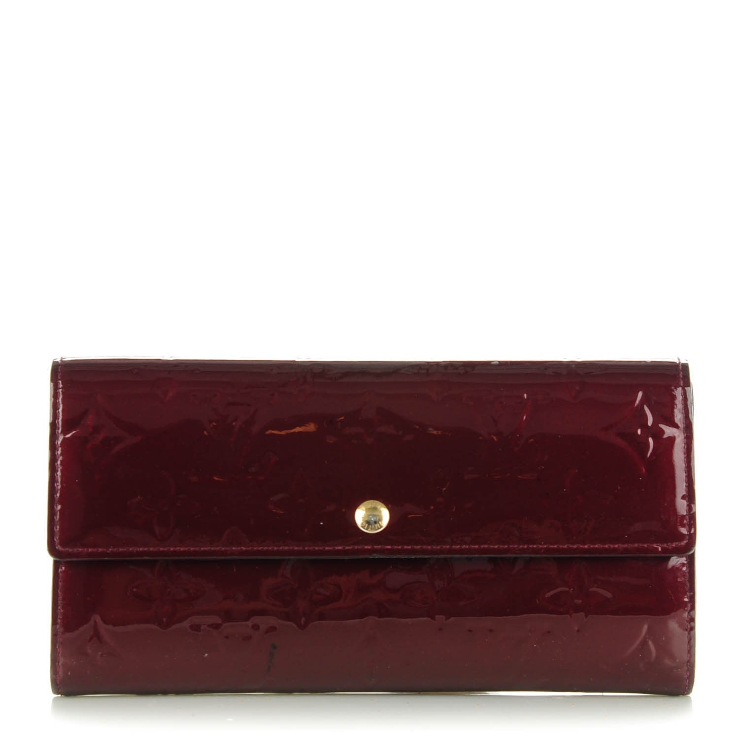 Louis Vuitton Vernis Sarah Wallet Rouge Fauviste 1 of 7