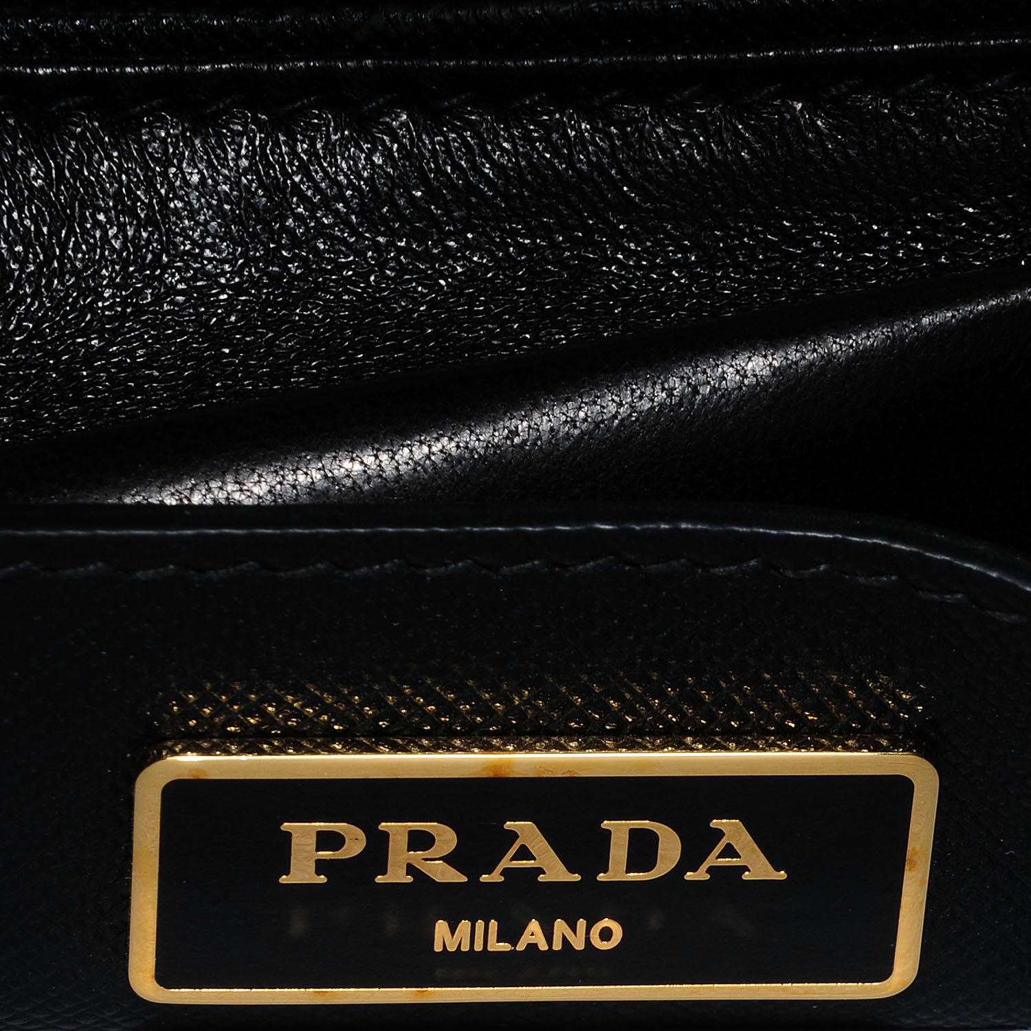 Prada Saffiano Soft Triple Pocket Tote Nero Black 6 of 10