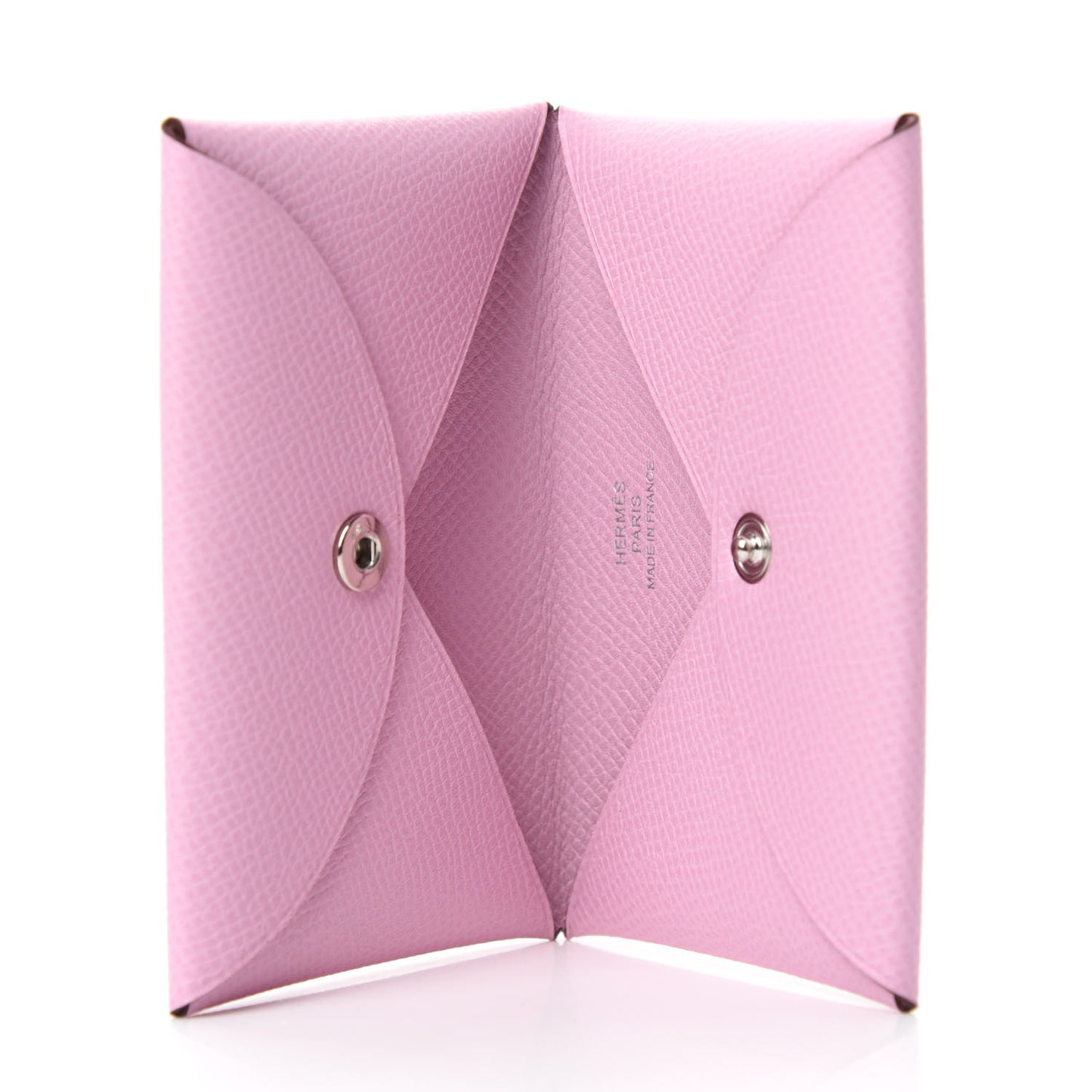 Epsom Calvi Card Case Mauve Sylvestre
