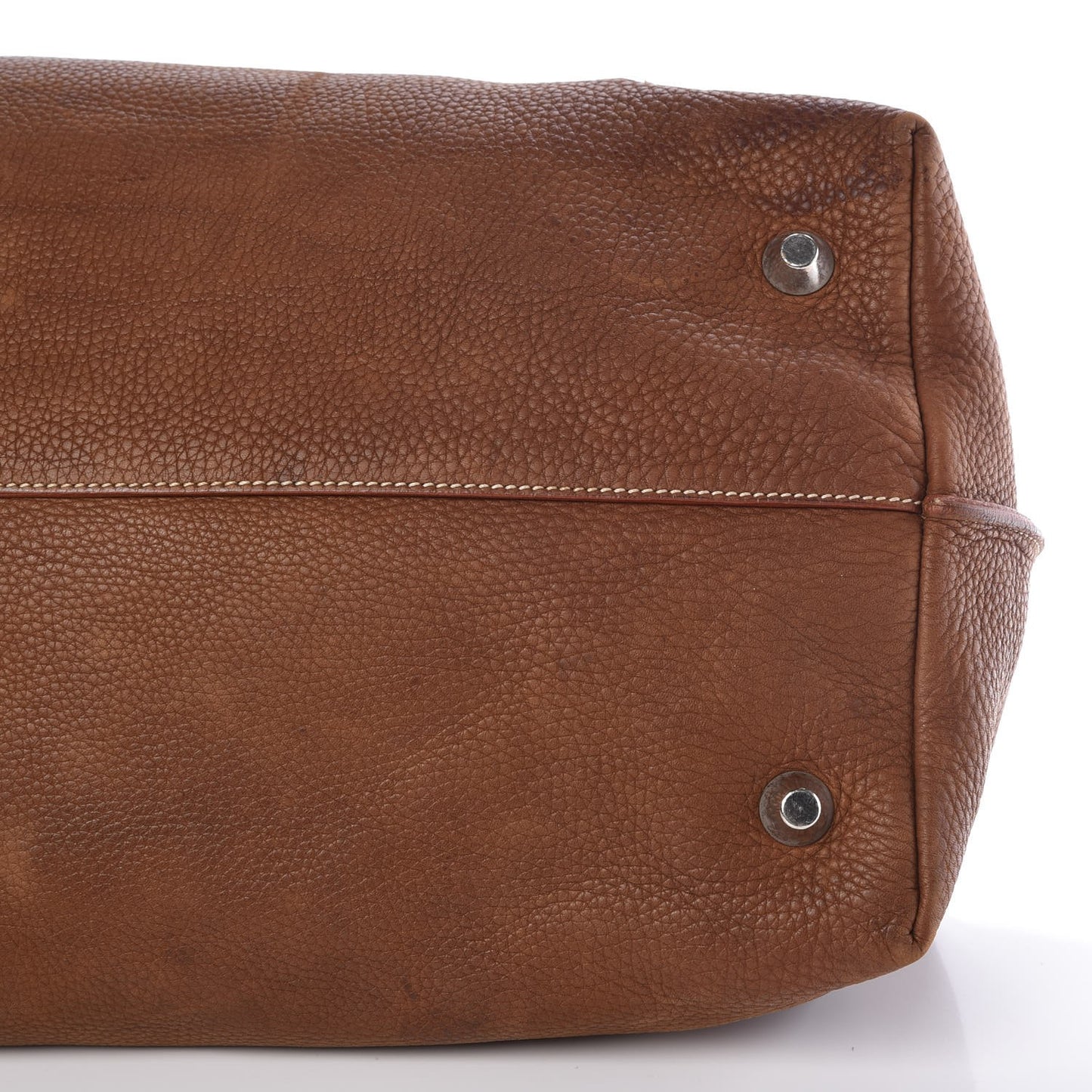 Vitello Daino Tote Brandy