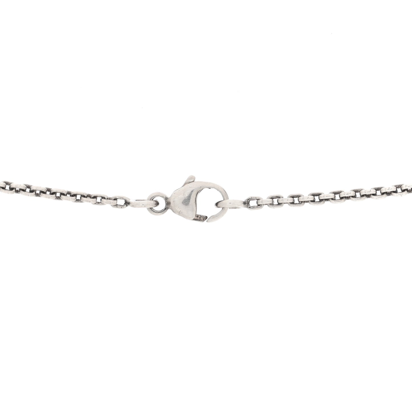 Sterling Silver Lockit Necklace