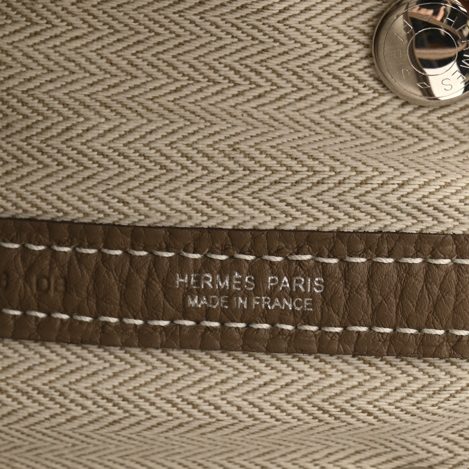 Hermes Negonda Garden Party 30 TPM Etoupe 6 of 12