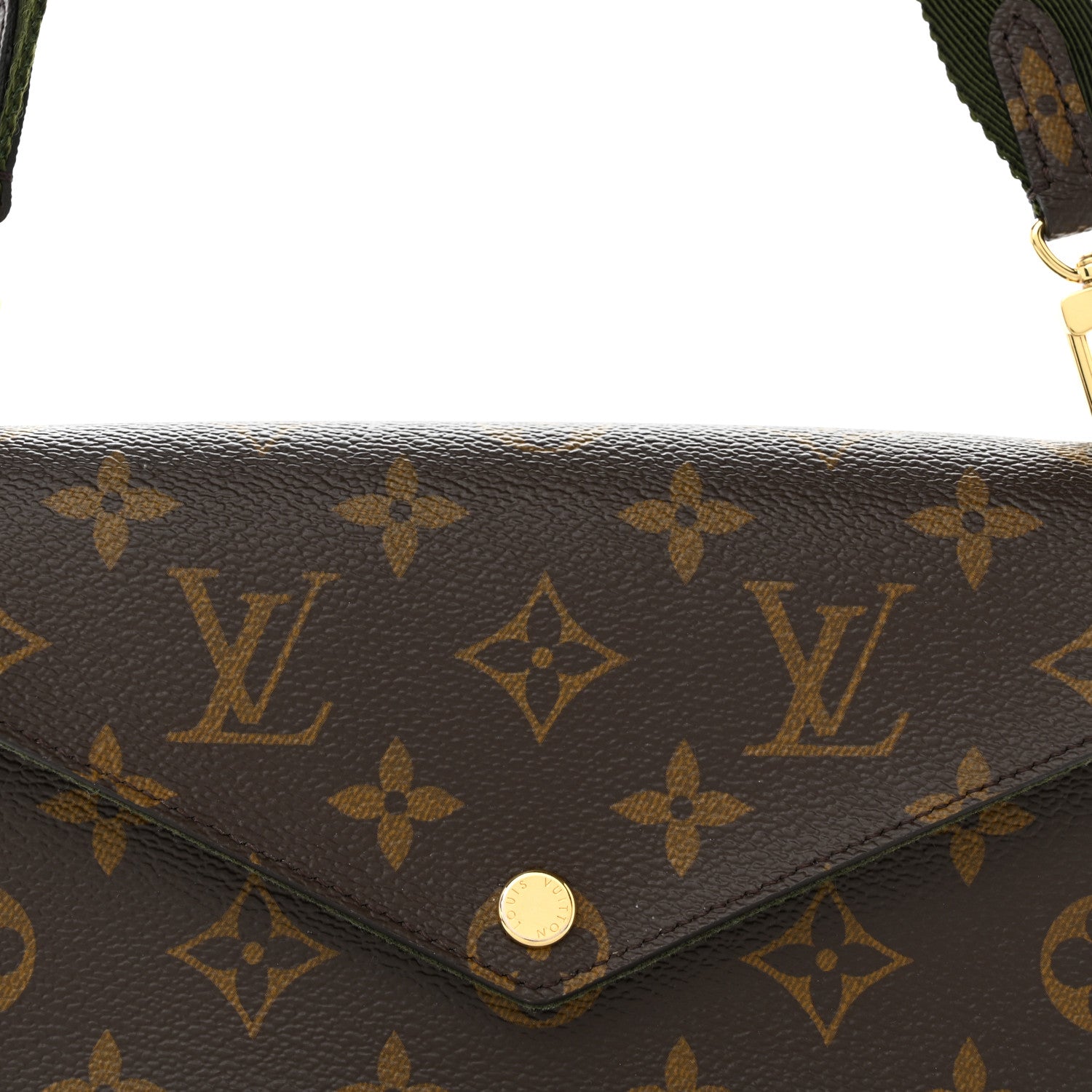 Louis Vuitton Monogram Felicie Strap & Go Kaki 7 of 12