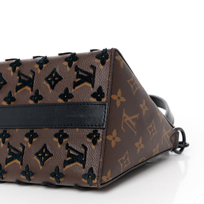 Louis Vuitton Monogram Tuffetage Triangle Messenger Black 10 of 10