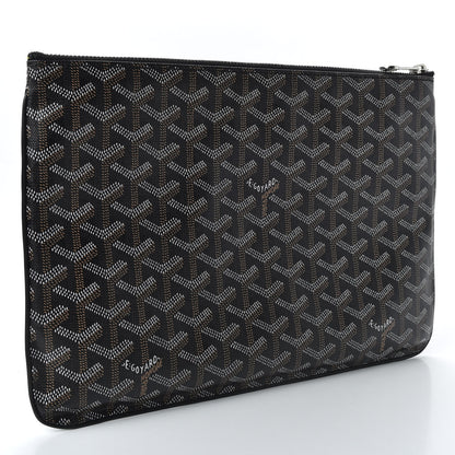 Goyard Goyardine Senat Pochette MM Black 3 of 7