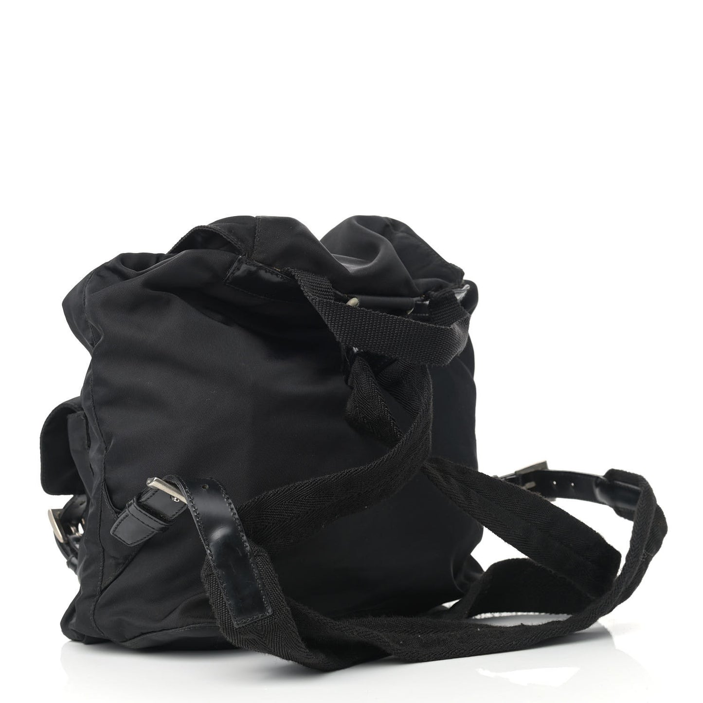 Nylon Vela Medium Backpack Black