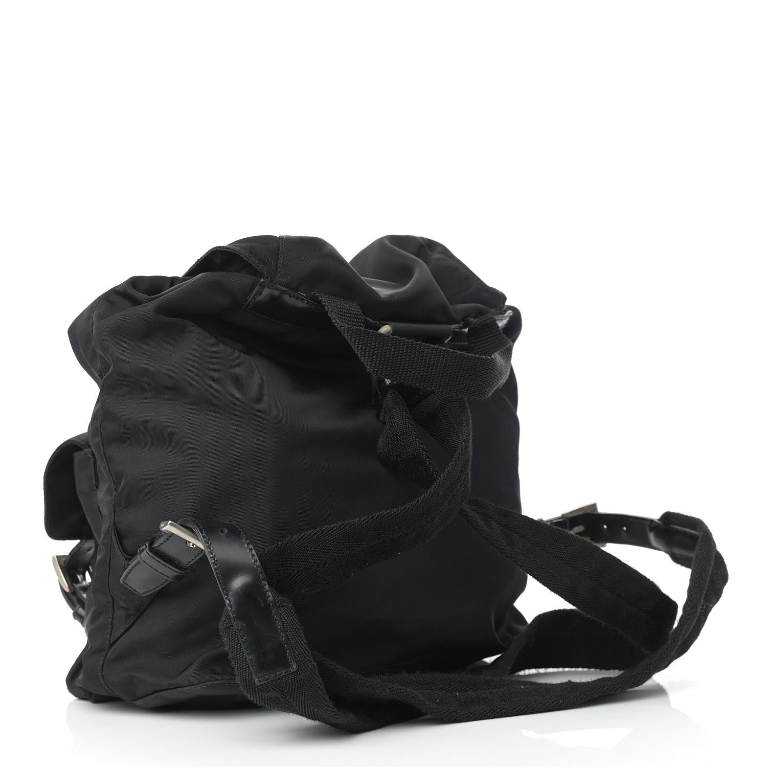 Prada Nylon Vela Medium Backpack Black 3 of 13