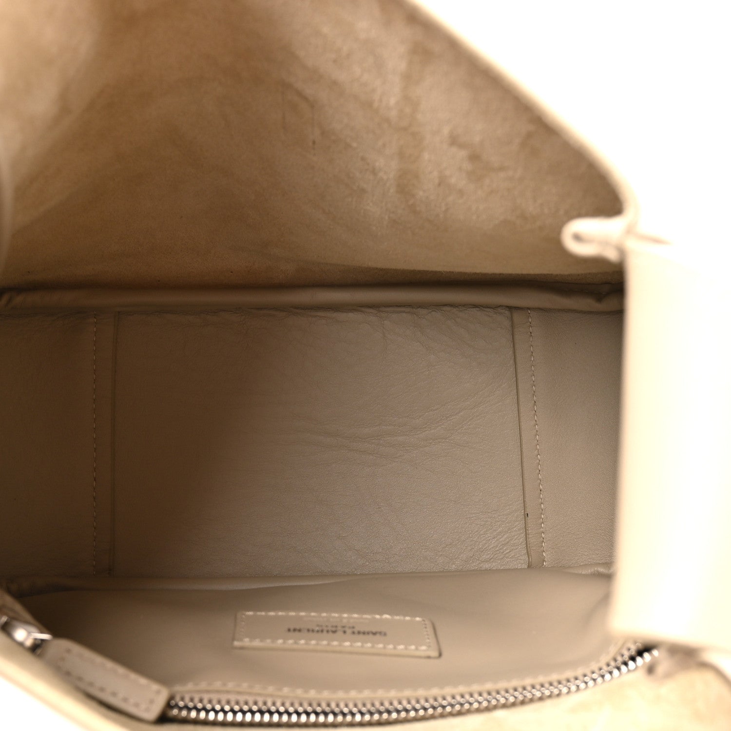 Saint Laurent Smooth Calfskin Small Le 5 A 7 Soft Hobo Sea Salt 5 of 10
