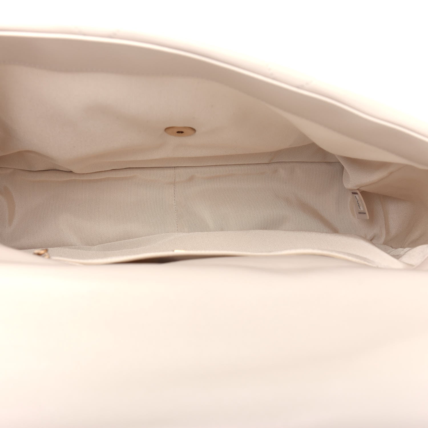 Chanel Lambskin Quilted Maxi Chanel 19 Flap Ivory 5 of 12